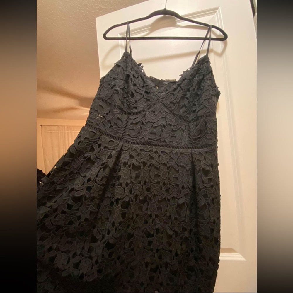 City Chic Black Lace Dress